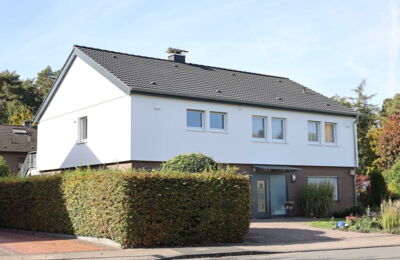 Fassadensanierung (Streif-Haus) in Schloß Holte-Stutenbrock in Nordrhein-Westfalen Fassadensanierung (Streif-Haus) in Schloß Holte-Stutenbrock in Nordrhein-Westfalen