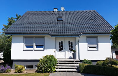 Effizienzhaus-Sanierung (Streif-Haus) bei Osnabrück in Niedersachsen