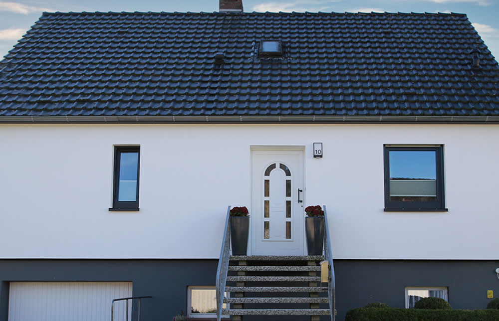 Fertighaus Fassadensanierung