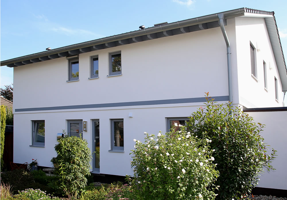 Fertighaus Fassadensanierung